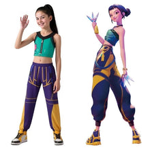 Load image into Gallery viewer, Kids Kpopp Demon Hunters Rumi Zoey Mira Cosplay Huntrix Costume For Girls Clothes Stage Idol Roleplay Halloween Carnival Suit Girls Halloween Costume Dress