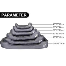 Load image into Gallery viewer, Soft & Durable Dog Bed - Warm Fleece-Lined Pet Basket for Small to Large Dogs & Cats - Ideal Winter Pet Sleeping Bed & Gift - Machine Washable and Perfect for Puppies or Pets of All Sizes,Gift for pet,Christmas