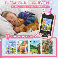 Load image into Gallery viewer, Cute Unicorn Design Toy Phone with Camera Cartoon Multifunctional Kids Phone Toy with Lanyard Fun Pretend Play Camera Toy for Toddlers Boys and Girls Kawaii Birthday Gift Idea for Children Perfect for Creative Play and Imaginative Learning,Christmas,Gift