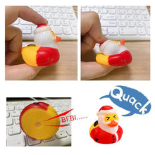 Load image into Gallery viewer, Advent Calendar, 24 Christmas Holiday Bath Rubber Ducks, Rubber Material, Smooth and Burr-Free Exterior, Christmas 24 Days Countdown Advent Calendar for Any Holiday or Occasion,Christmas,Gift,decor