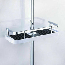 Load image into Gallery viewer, Bathroom Shelf:Creates stylish and practical display area for bathroom sundries,The appropriate circumference of a shower pole is between 1.8 and 2.5cm,For home