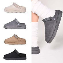 Load image into Gallery viewer, Woman Slippers Women Adjustable Clogs Warm Winter Cozy Slippers,Faux Fur,Lightweight,Non-Slip,Indoor and Outdoor Slippers for Women,Suede Snow Slippers