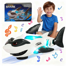 Load image into Gallery viewer, Baby Toys Transparent Shark Toy With Light and Music, Electric Mechanical Gear Toy for Boys Girls Toddler Gifts