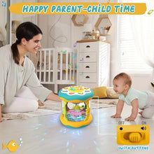 Load image into Gallery viewer, Baby Ocean Projection Lamp Toy, Rotating Light, Adjustable Volume, Music Belly Time, Encourages Crawling & Learning,The ideal Christmas gift