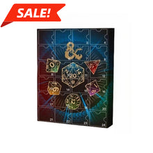 Load image into Gallery viewer, Dice Advent Calendar 2025 – 24 Polyhedral Dice Set for DND, RPG & Tabletop Games | Christmas Countdown Gift for Gamers, Men & Women,Christmas,Gift