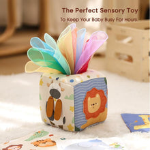 Load image into Gallery viewer, Animal Themed Tissue Box Toy, Colorful Tissue Pulling Toy, Educational Toy for Baby & Toddler, Baby Travel Essentials,For Baby,Gift