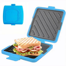 Load image into Gallery viewer, Silicone Sandwich Maker for Microwave Quick Even Cooking Dishwasher Safe Durable Kitchen Tool Practical Gift for Home Use
