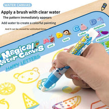 Load image into Gallery viewer, Reusable Magic Watercolor Painting Mat, 80 x 60cm Water Drawing Mat Aqua , Creative Watercolor Drawing Pad for Birthday Gift, DIY Art & Crafts Toy