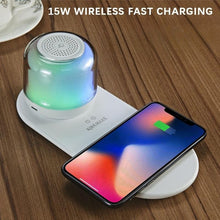 Load image into Gallery viewer, Night Light Charger 3 In 1 With Bedside Lamp Versatile New Trend Charge for Iphone and Android