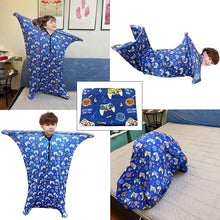 Load image into Gallery viewer, Funny Cartoon Pattern Sensory Body Sock, 1 Count Cute Soft Comfortable Body Sock with Zipper, Educational Toy for Birthday Gifts,For children