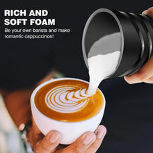 Load image into Gallery viewer, Milk Frother, Milk Frother Electric, Milk Heater and Warmer, 600ml Capacity Milk Steamer Automatic, Silent Operation, Auto Shut-Off, Hot & Cold Milk Foamer Maker for Coffee