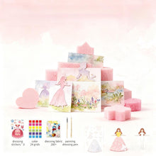 Load image into Gallery viewer, Poke-in 5-in-1 Painting Kits & Art Magic Princess Craft Kit Stuffers - Watercolor DIY Gifts for Girls - Handicraft Activities Back to School,Christmas,Gift,Deocr
