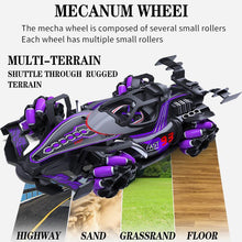 Load image into Gallery viewer, Gesture & Remote Control Four-wheel Stunt Car, 1 Set Electric High Speed Drift RC Car with Light & Music, Rc Stunt Cars LED Light Music and Spray Device Hand Controlled Gesture RC Car Indoor and Outdoor Toys for Kids Christmas Birthday Gift for Boy Girls