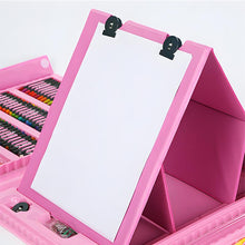 Load image into Gallery viewer, Draw the dream~208pc Deluxe Quality Portable Pink Colouring Art Set in case with Colouring Pencils Painting Set for Boys and Girls,Gift,Christmas