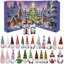 Load image into Gallery viewer, Christmas Gnome Advent Calendar Gift 24 Days Countdown to Christmas with Gnome-themed Pendants and Ornaments for boys girls,Christmas present
