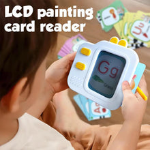 Load image into Gallery viewer, Learning Card Reader Toy, 120 Cards 4 Game Modes, Educational Toy for Kids, Language Toy for Kids, Birthday Gift for Boys and Girls, Talking Flash Cards,Gift