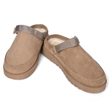 Load image into Gallery viewer, Woman Slippers Women Adjustable Clogs Warm Winter Cozy Slippers,Faux Fur,Lightweight,Non-Slip,Indoor and Outdoor Slippers for Women,Suede Snow Slippers