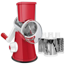 Load image into Gallery viewer, 3 in 1 Multifunctional Rotary Cheese Grater, Manual Vegetable Slicer for Carrot Cucumber Potato, Valentine's Day Gift,Christmas,For home