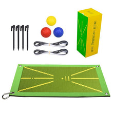 Load image into Gallery viewer, Portable Golf Training Mat, Golf Swing Training Aid,Durable & Portable Golf Hitting Mat, Golf Training Accessories for Indoor & Outdoor Practice