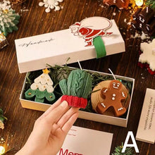 Load image into Gallery viewer, Christmas Gift Box Set with Scented Candles, Christmas Tree Decorations, Knitted Gloves, Gingerbread Man, Holiday Gifts for New Year,christmas present,Decor
