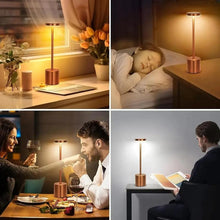 Load image into Gallery viewer, USB Rechargeable Table Lamp, Touch Control LED Desk Lamp, Nightstand Lamps, Portable Atmosphere Lamp for Living Room Decor, Home Decor, LED Lights Bedroom, Lights for Bedroom, Modern Mood Lighting bedside kitchen,Lighting,Nightlight