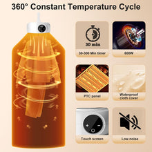 Load image into Gallery viewer, Portable Clothes Dryer, Electric Clothes Dryer, 600W Hanging Mini Heat Pump Dryer 360° Dimensional Drying with Timer for Light Clothes, Camping, Hotel, Apartment