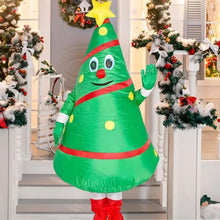 Load image into Gallery viewer, Inflatable Christmas Costume for Adults Santa Tree and Reindeer Funny Fancy Dress Outfit Perfect for Holiday Parties and Family Gatherings,Christmas,Gift