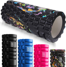 Load image into Gallery viewer, Foam Roller for Deep Tissue Muscle Massage Trigger Point Muscles Enhance Recovery for Physical Therapy and Rehab (Black)