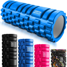 Load image into Gallery viewer, Foam Roller for Deep Tissue Muscle Massage Trigger Point Muscles Enhance Recovery for Physical Therapy and Rehab (Black)