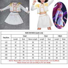 Load image into Gallery viewer, Kids Kpopp Demon Hunters Rumi Zoey Mira Cosplay Huntrix Costume For Girls Clothes Stage Idol Roleplay Halloween Carnival Suit Girls Halloween Costume Dress