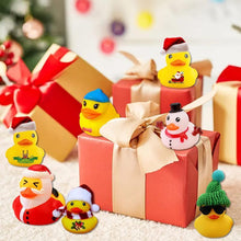 Load image into Gallery viewer, Advent Calendar, Pink Rubber Ducks, 24 ChristmasHoliday Bath Rubber Ducks, Rubber Material, Smoothand Burr-Free Exterior, Christmas 24 DaysCountdown Christmas Countdown Calendar, Perfectfor Any Holiday Occasion, Christmas Gift ldea