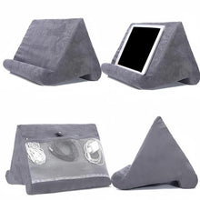 Load image into Gallery viewer, Foldable Phone & Tablet Soft Pillow Holder, Adjustable Computer Stand, Tablet & Phone Stand For Home & Office Use Cellphone Smartphone phone holders magnet phone holder,For home
