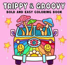 Load image into Gallery viewer, 3 pcs:Spooky Cutie&Spooky Vibes&Trippy Groovy,Coloring Book for Adults and Teens Featuring Adorable Creepy Creatures in Cozy Hygge Moments for Relaxation Gift