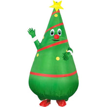 Load image into Gallery viewer, Inflatable Christmas Costume for Adults Santa Tree and Reindeer Funny Fancy Dress Outfit Perfect for Holiday Parties and Family Gatherings,Christmas,Gift