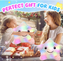 Load image into Gallery viewer, Light up pillow, Cuddly Cushion,LED Star Pillows,Light up cushion,Star toy,Sensory toys for autism,Glow pals,Glowing Luminous Light Up Soft Flashing Light Cushions(Colorful)