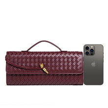 Load image into Gallery viewer, 【跨境专供】小众编织单肩法棍包时尚横款手拿包百搭女士斜跨包