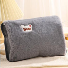 Load image into Gallery viewer, Electric Hot Water Bottle with Soft lambls wool,Rechargeable Water Bottle(UK plug), Explosion-proof charger,Reducing Muscle Back and Menstrual Pain,Gift for girlls,For home&office,wenter,Christmas Gift,Hand warmer,heater,
