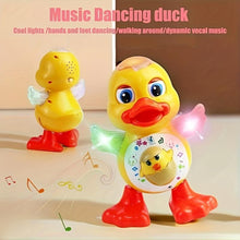 Load image into Gallery viewer, Interactive Dancing Duck Toy with Music and Flashing Lights, Cute Educational Sensory Toy for Kids Aged 3-6, Perfect Christmas Gift,For children
