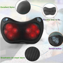 Load image into Gallery viewer, Neck and Back Massager Pillow with 3D Kneading and Heating - Electric Shiatsu Cushion for Ultimate Comfort and Relaxation,Relaxing,Gift,For home,For Car