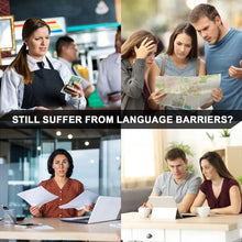 Load image into Gallery viewer, AI Language Translator Device T21 138 Languages Real Time Voice and Photo Translation Offline Mode Touchscreen Perfect for Travel Business and Work,Gift