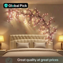 Load image into Gallery viewer, 【Cherry blossom lights】Waterproof USB PowerLED Strip Light with remote control , TreeShaped Design LED Ambient Lighting,Decorative Wall Lamp for Dly WreathLED Strip Bulb for Room Decor, WeddingHoliday Celebration,Interior LED Lights,cherry lights