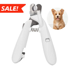 Load image into Gallery viewer, Professional LED Pet Nail Clipper and Nail File with Bright LED Light Safe and Easy Trimming for Cats and Dogs Essential Pet Care Tool to Avoid Over Cutting Perfect Grooming Accessory for Home Use,Suitable for cats and small dogs
