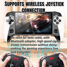 Load image into Gallery viewer, X9 Handheld Game Console, Rechargeable Portable Game Console Game Pad with Built-in 10 Emulator Games, Handheld Wireless Gaming Console for Home & Travel, Protective,Play with friends,