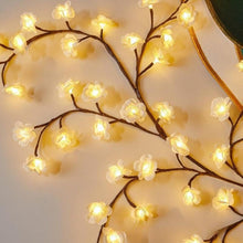 Load image into Gallery viewer, 【Cherry blossom lights】Waterproof USB PowerLED Strip Light with remote control , TreeShaped Design LED Ambient Lighting,Decorative Wall Lamp for Dly WreathLED Strip Bulb for Room Decor, WeddingHoliday Celebration,Interior LED Lights,cherry lights