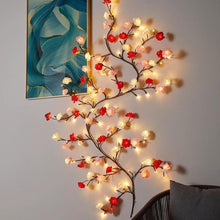Load image into Gallery viewer, 【Cherry blossom lights】Waterproof USB PowerLED Strip Light with remote control , TreeShaped Design LED Ambient Lighting,Decorative Wall Lamp for Dly WreathLED Strip Bulb for Room Decor, WeddingHoliday Celebration,Interior LED Lights,cherry lights