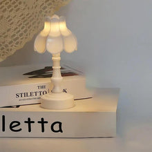 Load image into Gallery viewer, (USB Rechargeable)Mini Lily Of The Valley Design Table Lamp, Cute Mini Modern Nightstand Light, Suitable for Aesthetic Home Decor and Unique Living Room Gifts for Girls