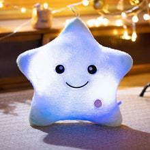 Load image into Gallery viewer, Light up pillow, Cuddly Cushion,LED Star Pillows,Light up cushion,Star toy,Sensory toys for autism,Glow pals,Glowing Luminous Light Up Soft Flashing Light Cushions(Colorful)