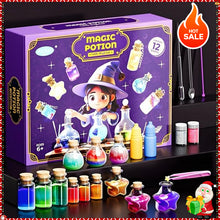 Load image into Gallery viewer, Nwe Magic Potion Bottle Set Science Experiment Toy, Natural Phenomenon DIY Magic Gift for Kids, Christmas Present for Ages 6+,Gift,Christmas