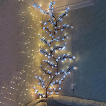 Load image into Gallery viewer, 【Cherry blossom lights】Waterproof USB PowerLED Strip Light with remote control , TreeShaped Design LED Ambient Lighting,Decorative Wall Lamp for Dly WreathLED Strip Bulb for Room Decor, WeddingHoliday Celebration,Interior LED Lights,cherry lights