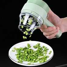 Load image into Gallery viewer, Mini 4-in-1 Wireless Electric Food Processor | Handheld Garlic Chopper, Vegetable Slicer & Meat Grinder for Kitchen Cooking,For home,Gift